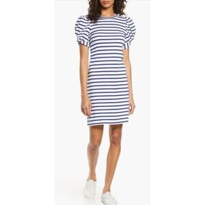 Lilly Pulitzer Mini Dress Blue & White Stripe Annabella T-Shirt New